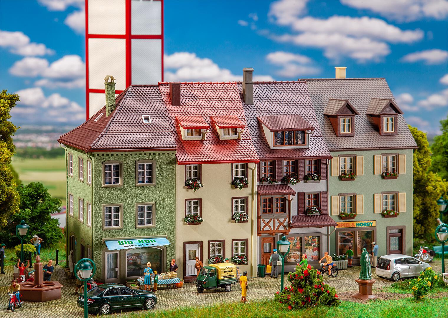 3 Kleine Stadshuizen