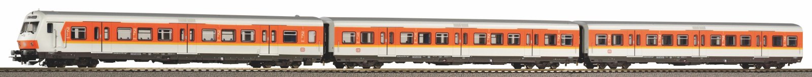 3er Set x-Wg. S-Bahn Nürnberg mit Steuerwg. DB IV