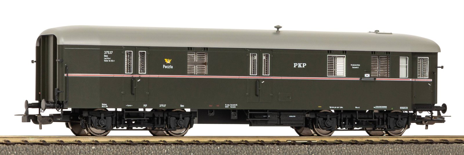 4-achs. Bahnpostwg. PKP III