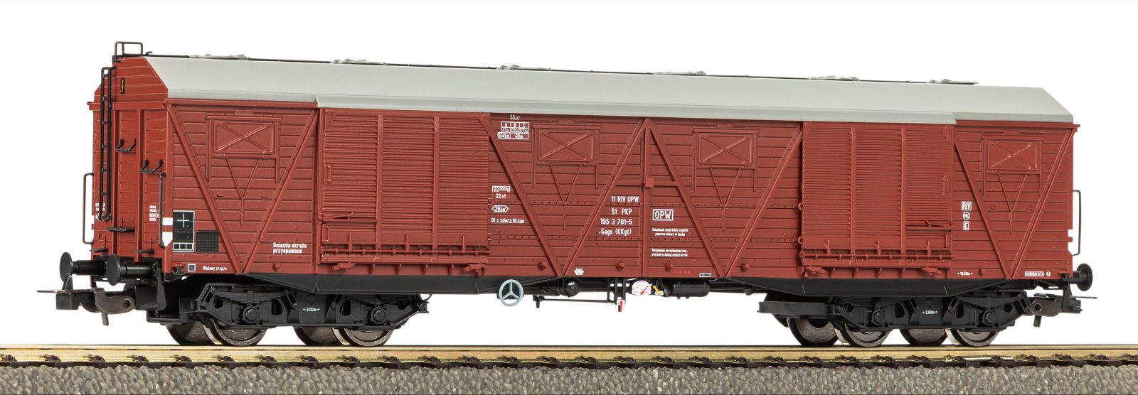 4-achs. ged. Güterwg. 401Ka PKP IV