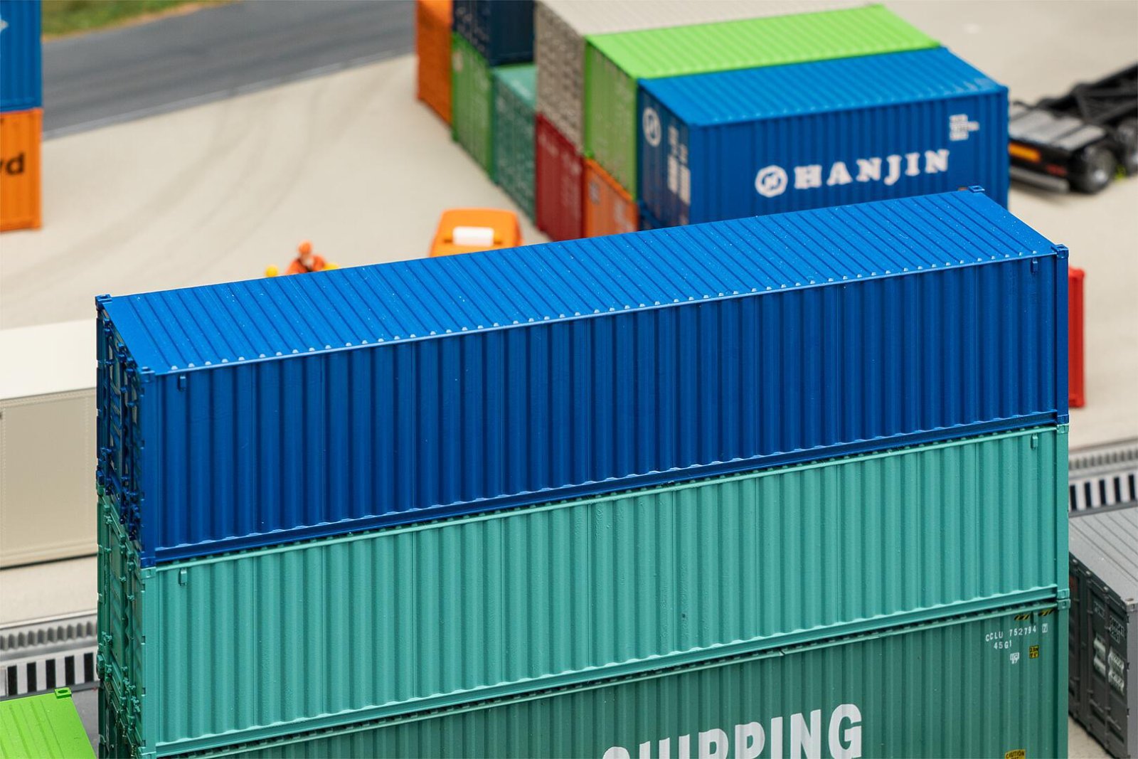 40' Container Blauw