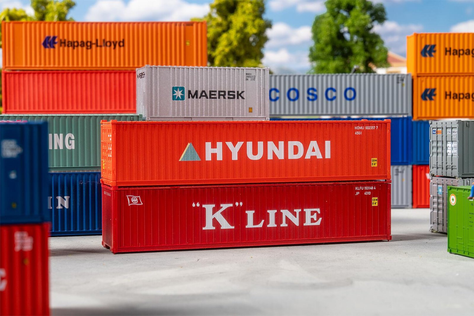 40' Container K-Line En Hyundai