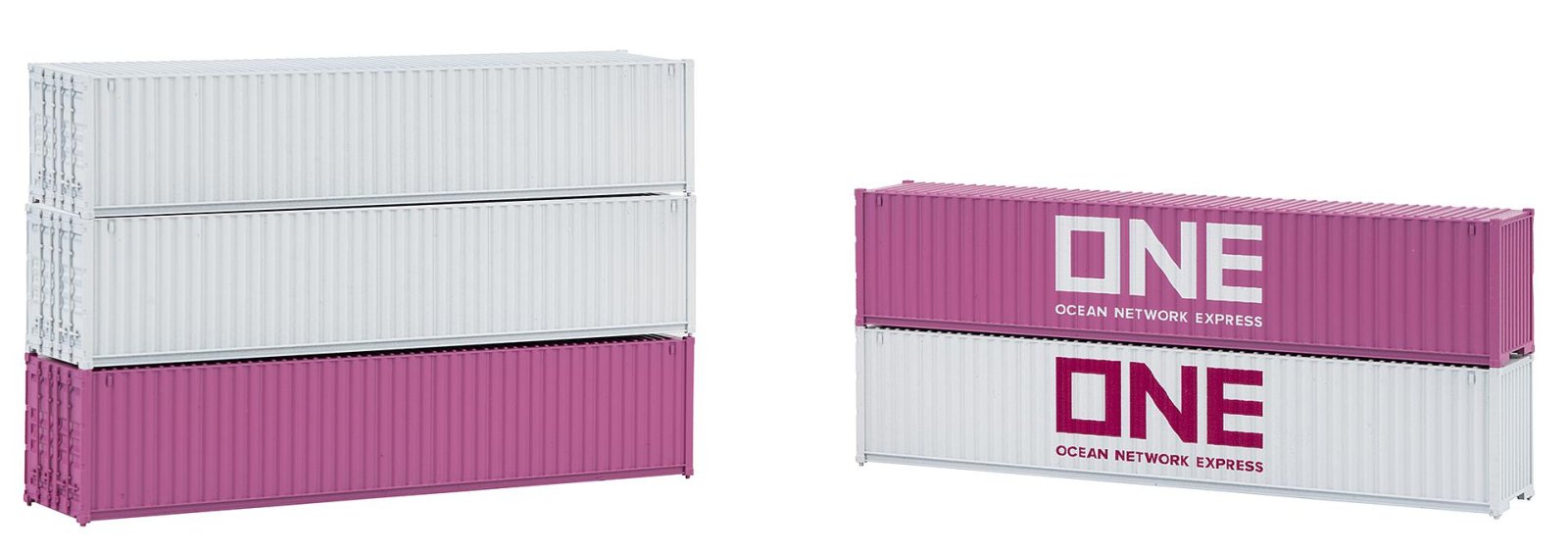 40' Container One Set 5 Stuks