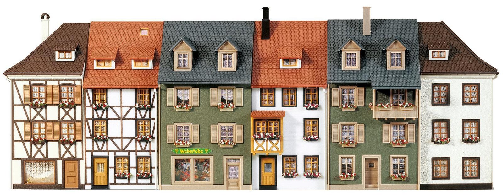 6 Reliëfhuizen