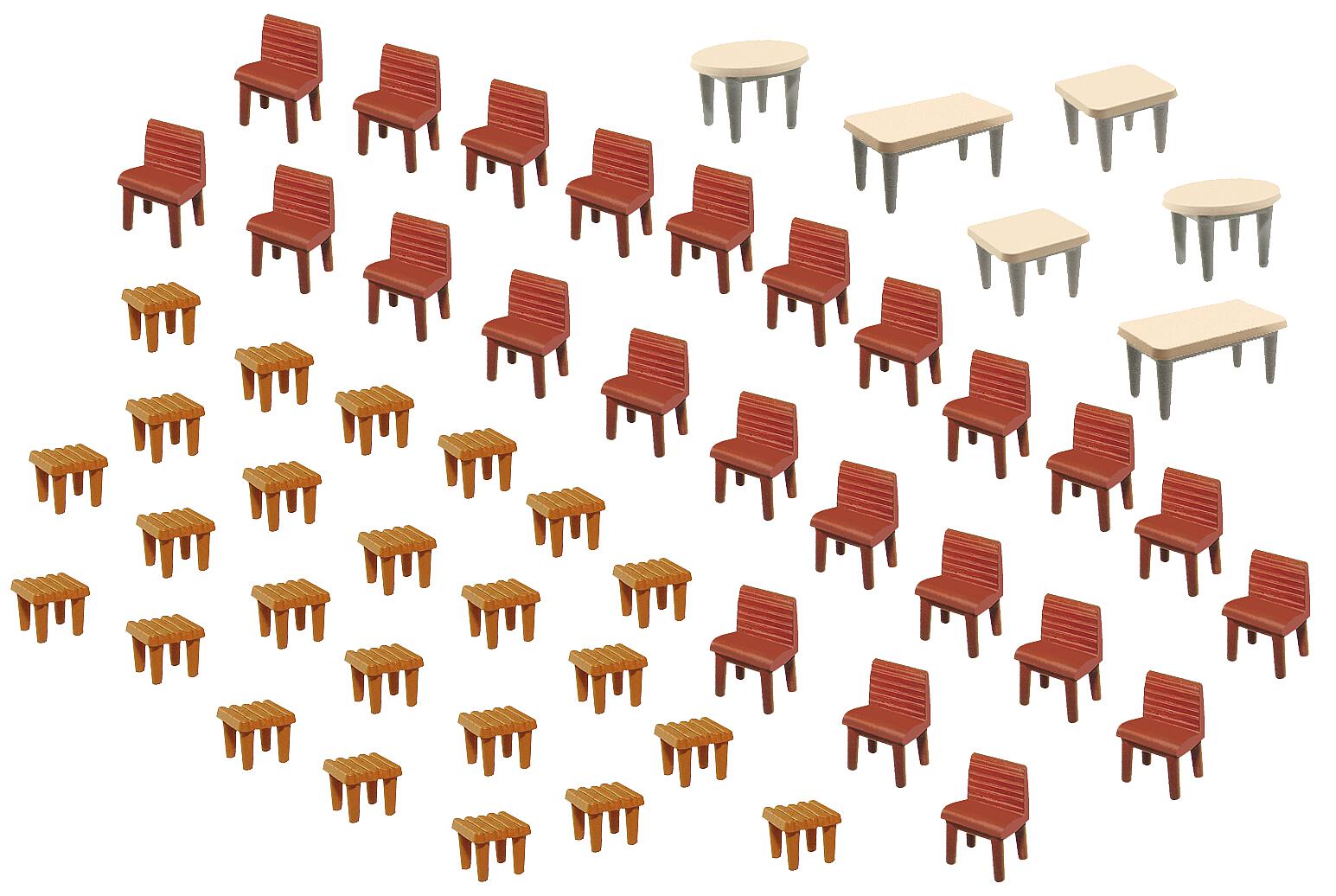 7 Tafels En 48 Stoelen