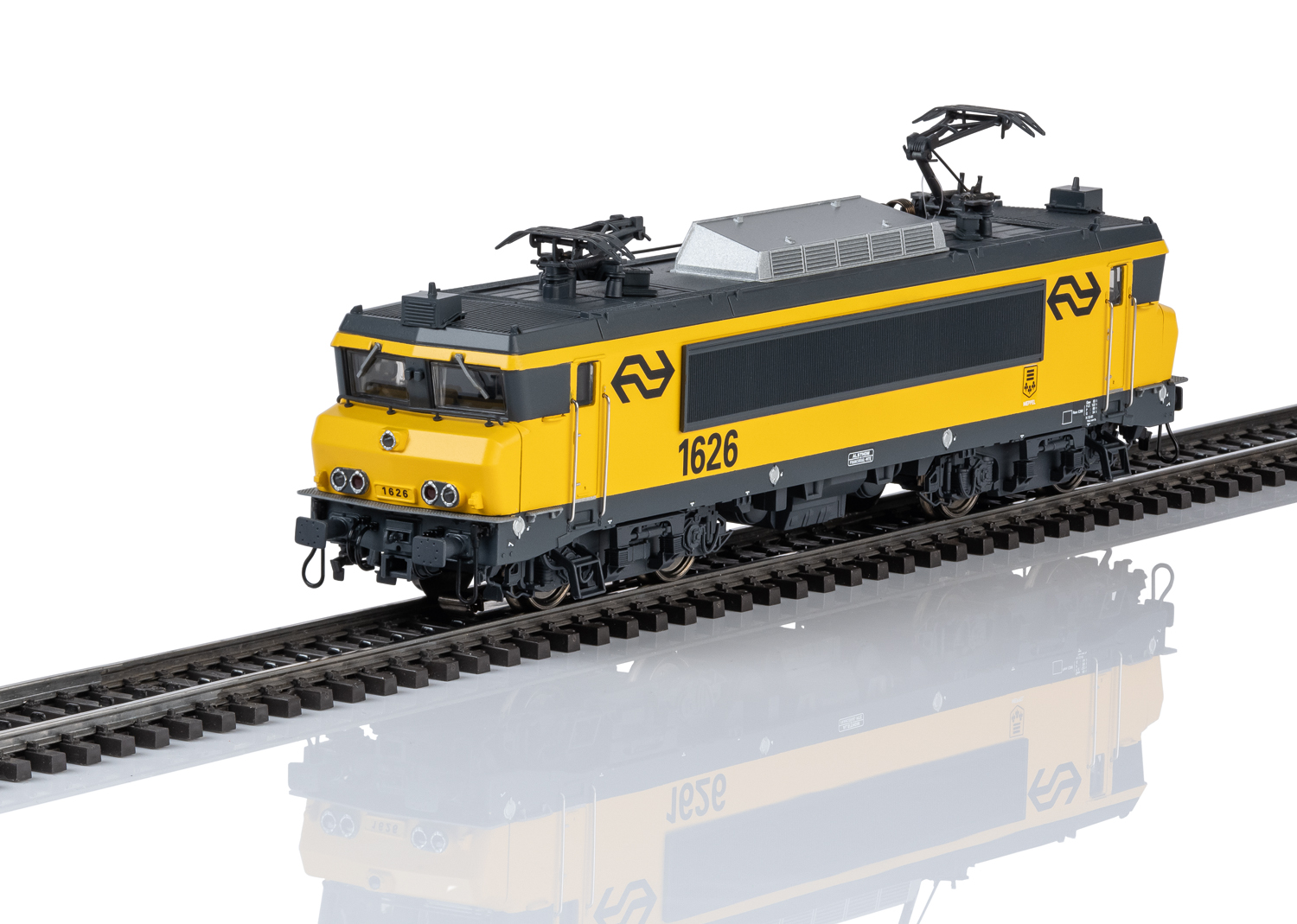 Märklin 39725 – NS 1626 Meppel elektrische locomotief – Sound – AC/3-rail – Tijdperk V – H0