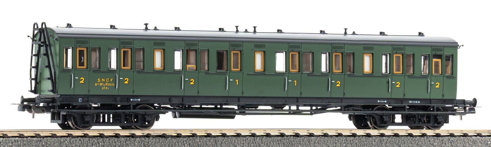 Abteilwg. 1./2.Kl. SNCF III o.Bh.