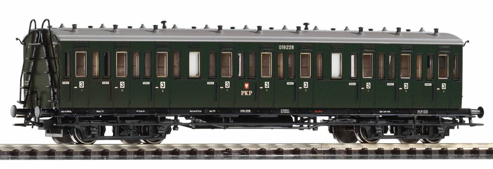 Abteilwg. 2. Kl., Bx, ex C4 sä 98, PKP Ep. III