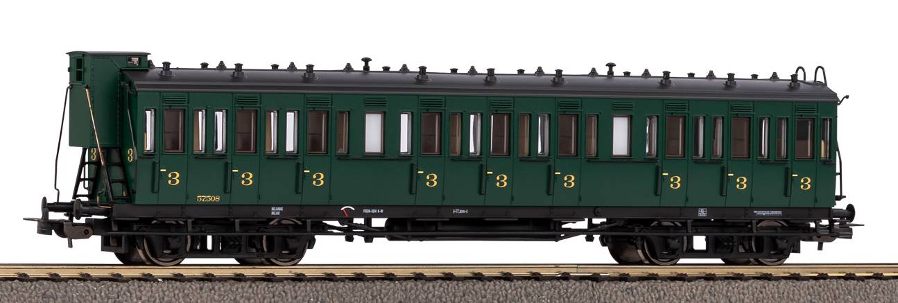 Abteilwg. 3. Kl. SNCB III m. Bhs.