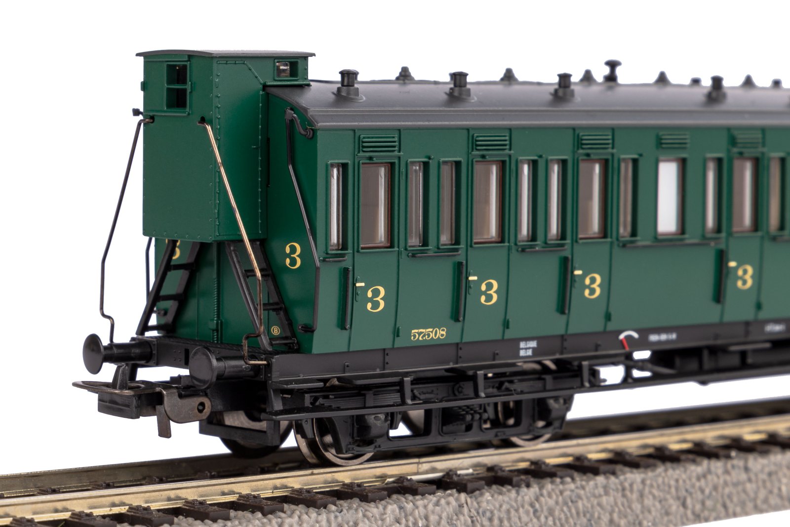 Abteilwg. 3. Kl. SNCB III m. Bhs.
