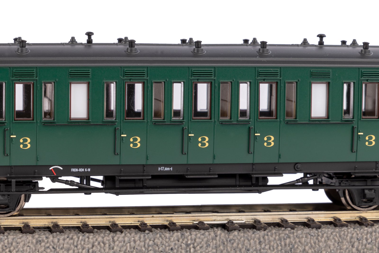 Abteilwg. 3. Kl. SNCB III m. Bhs.