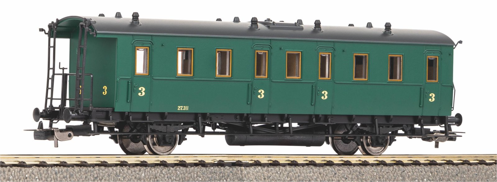 Abteilwg. 3.Kl SNCB  III