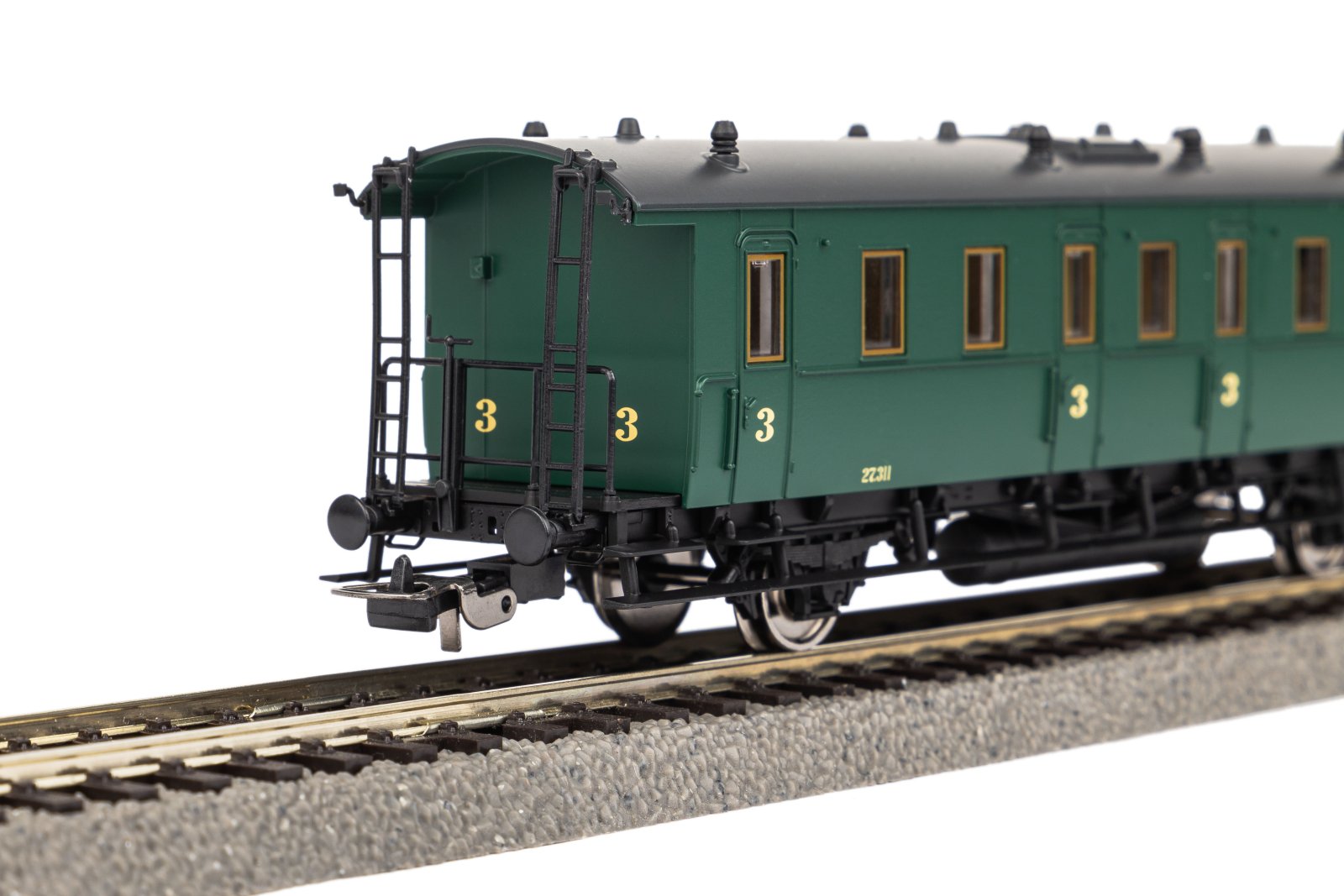 Abteilwg. 3.Kl SNCB  III