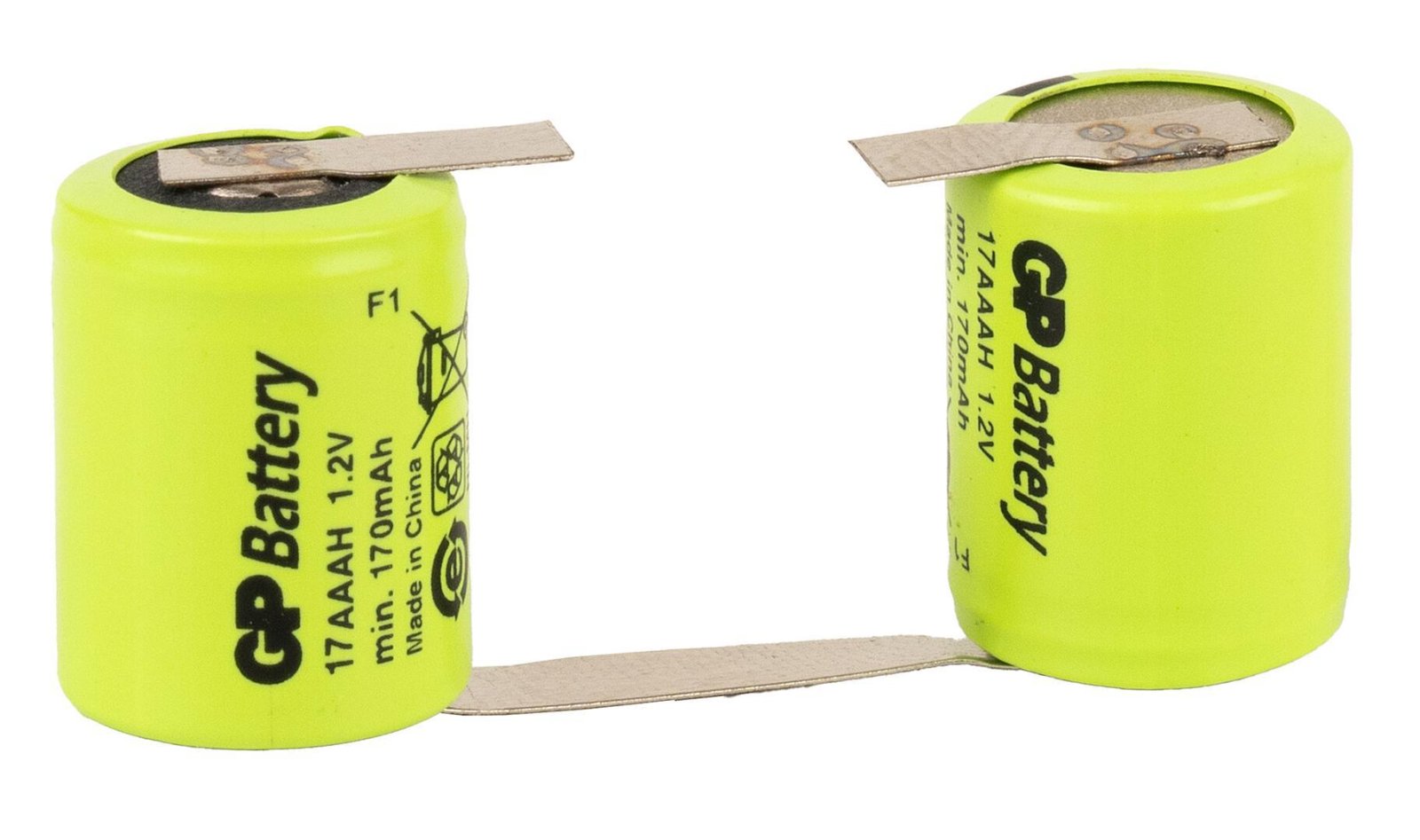 Accu 2,4V-170Mah Verbonden