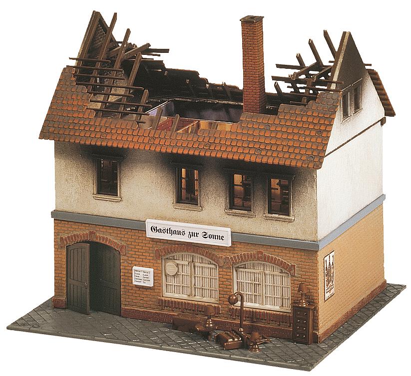 Afgebrand Pension Zur Sonne