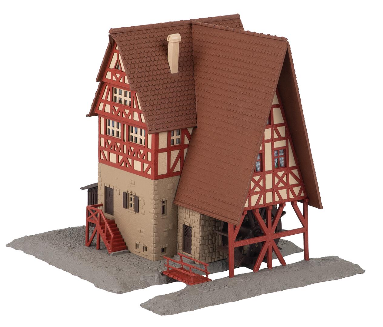 Aumühle Mit Mühlrad
