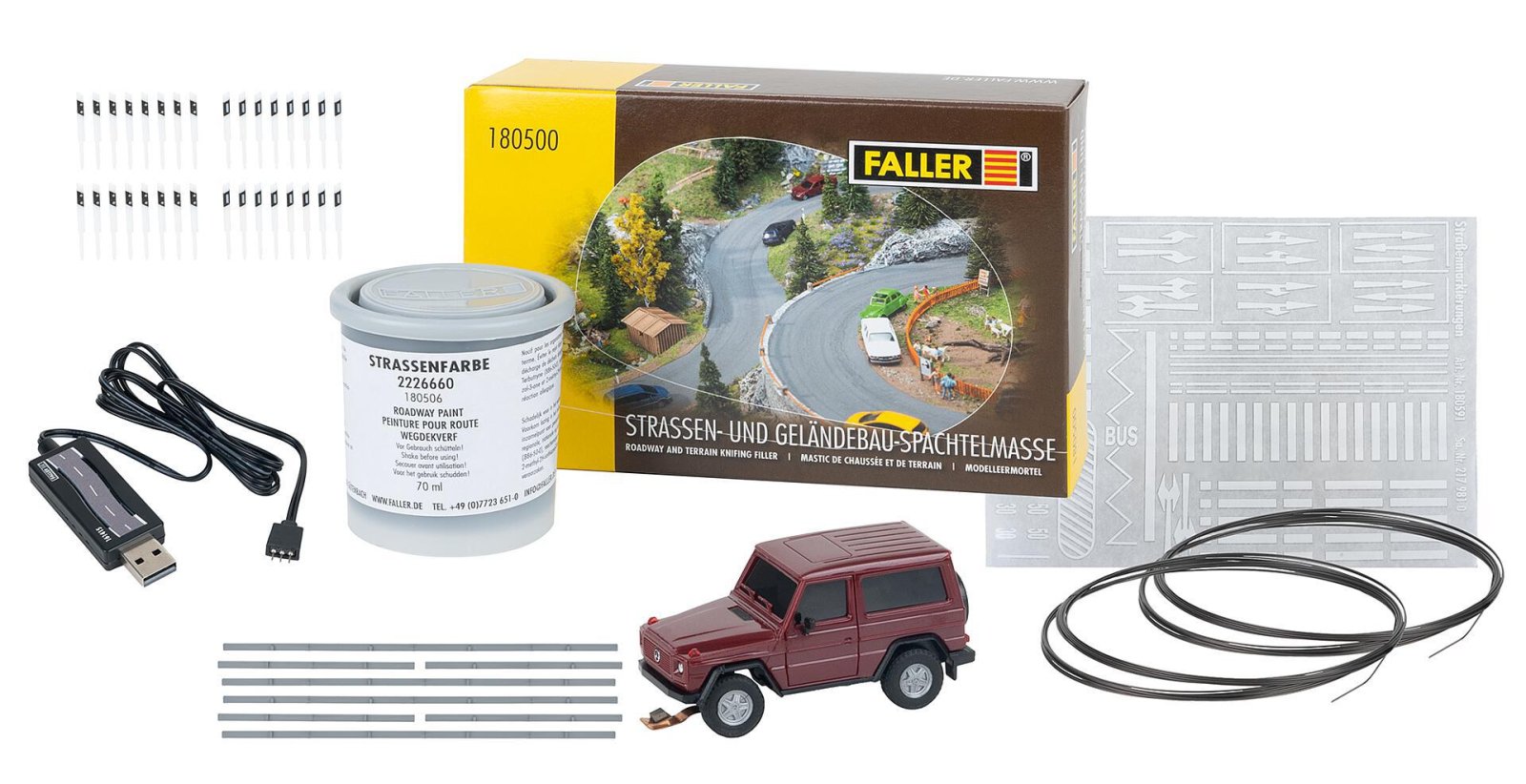 Auto Systeem Start-Set Suv Mb G-Klasse (Herpa)