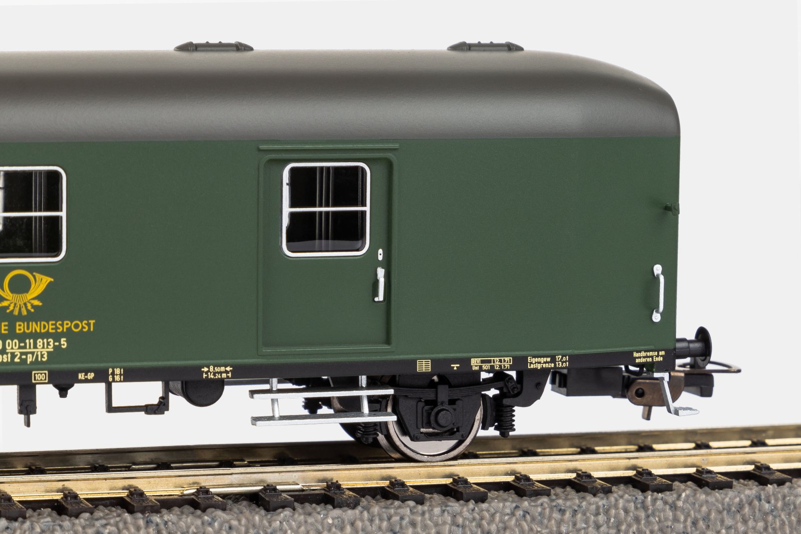 Bahnpostwg. Post-c/13 DBP IV