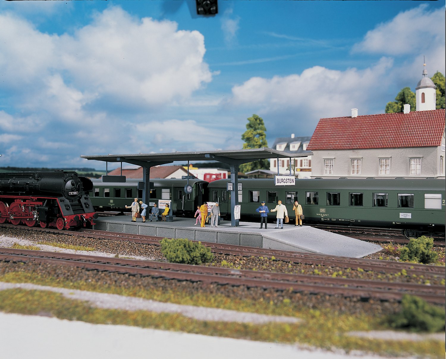 Bahnsteig  Burgstein 1-teilig