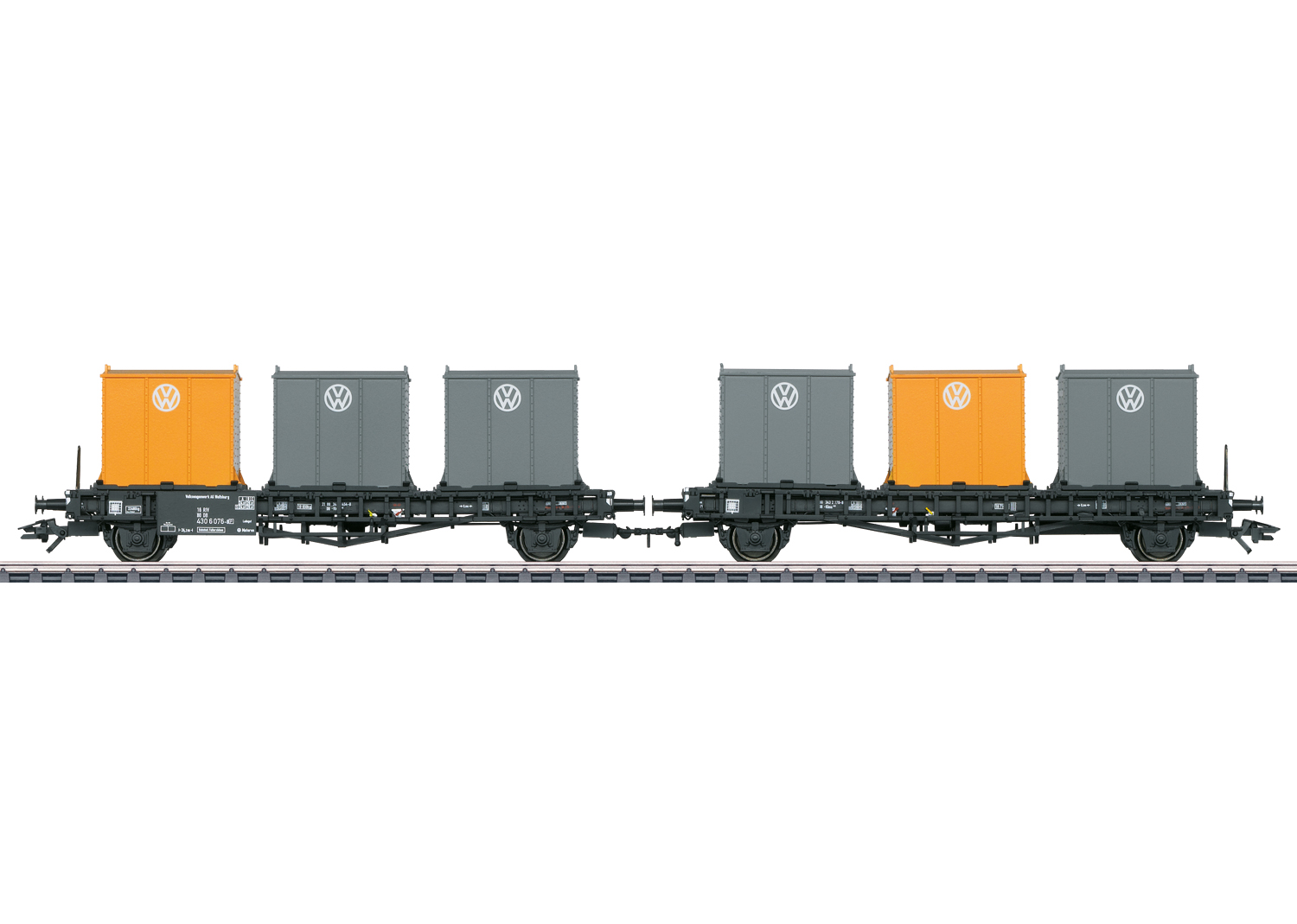Behältertransport-Doppelwagen