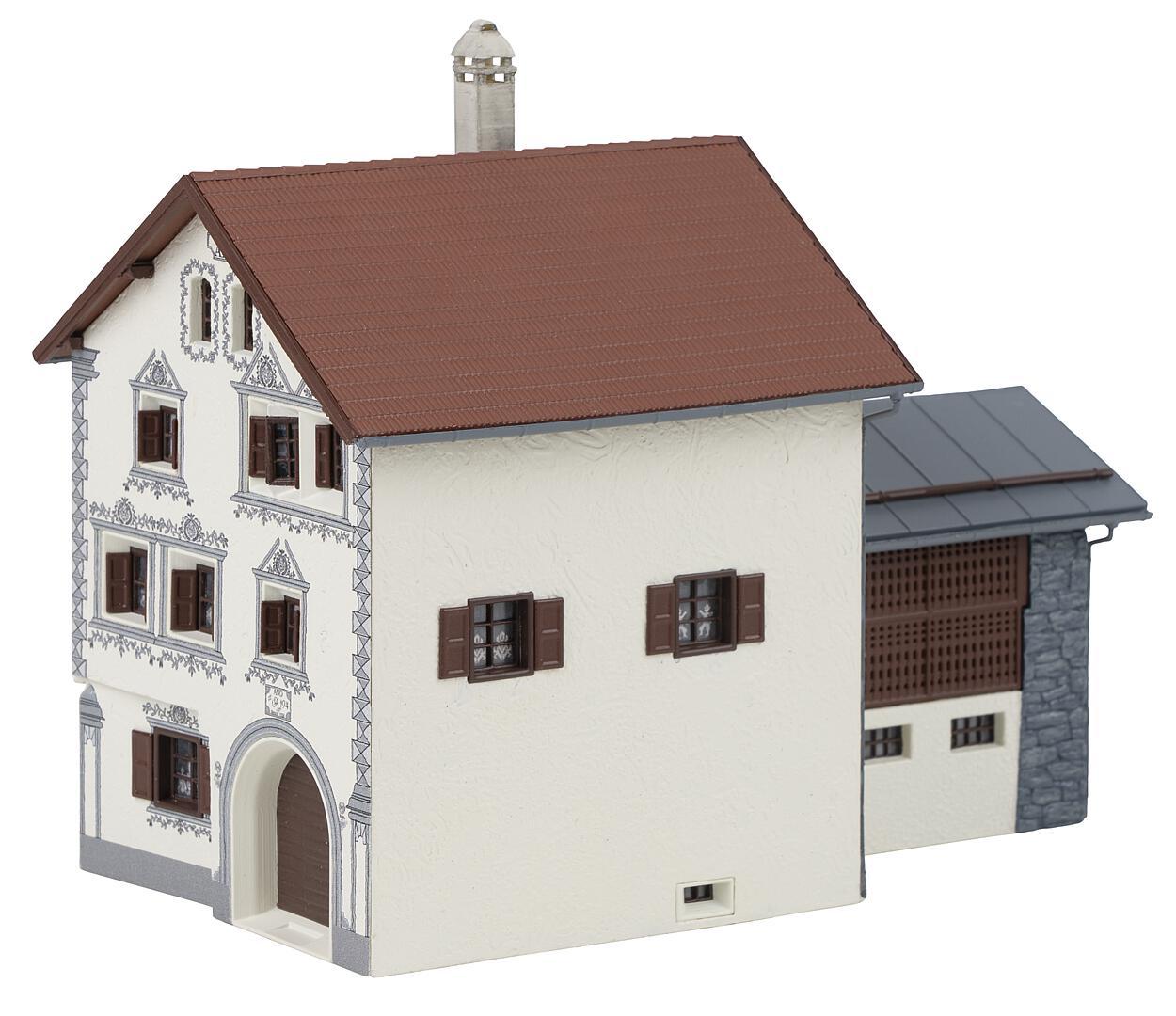 Boerenhuis Uit Graubünden Bergün