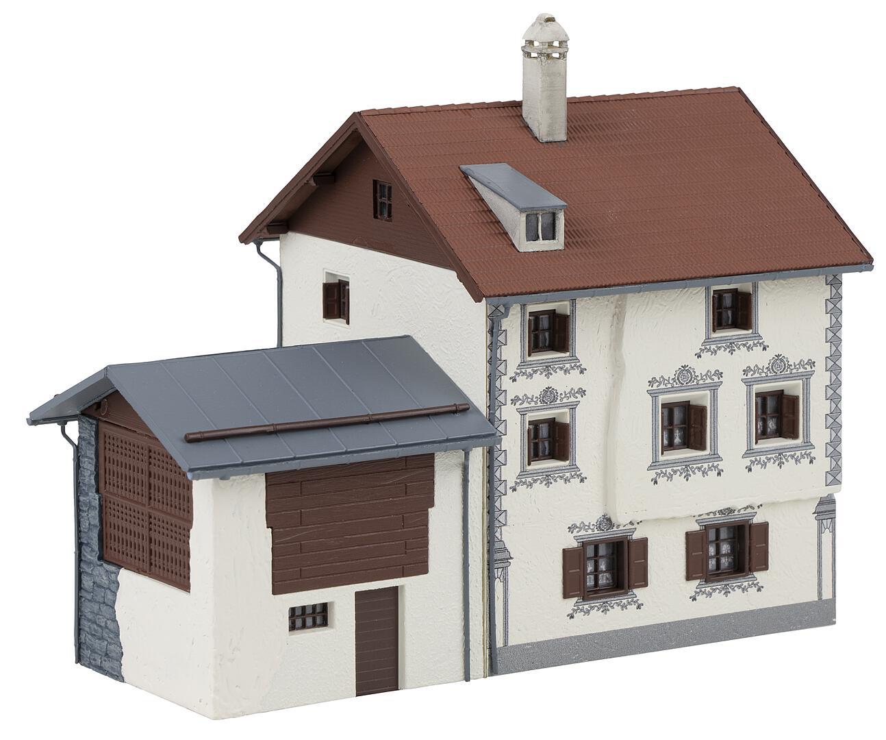 Boerenhuis Uit Graubünden Bergün
