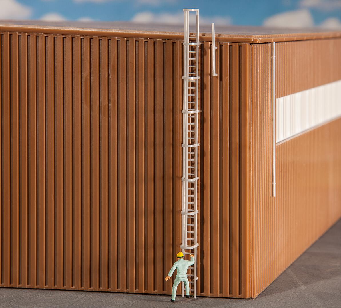 Brandladder En Ballustrade