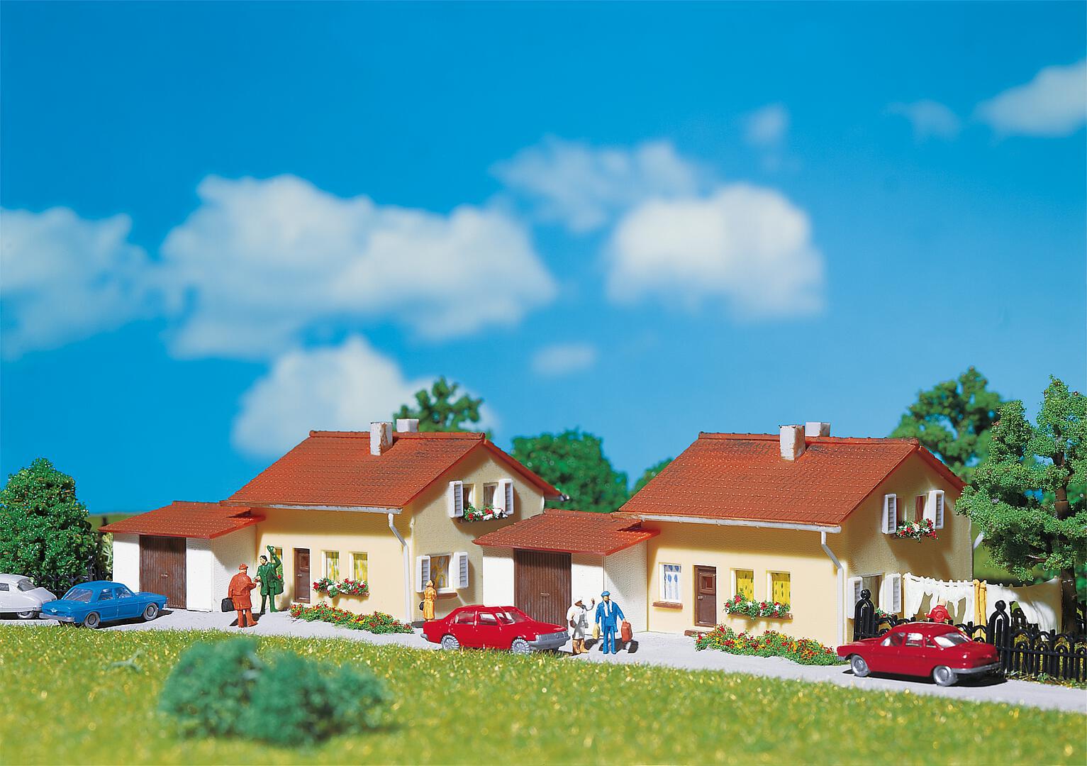 Buitenhuisjes 2 Stuks