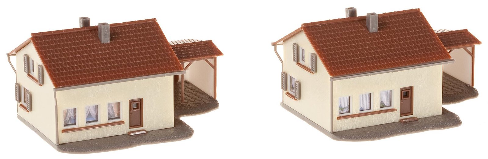 Buitenhuisjes 2 Stuks
