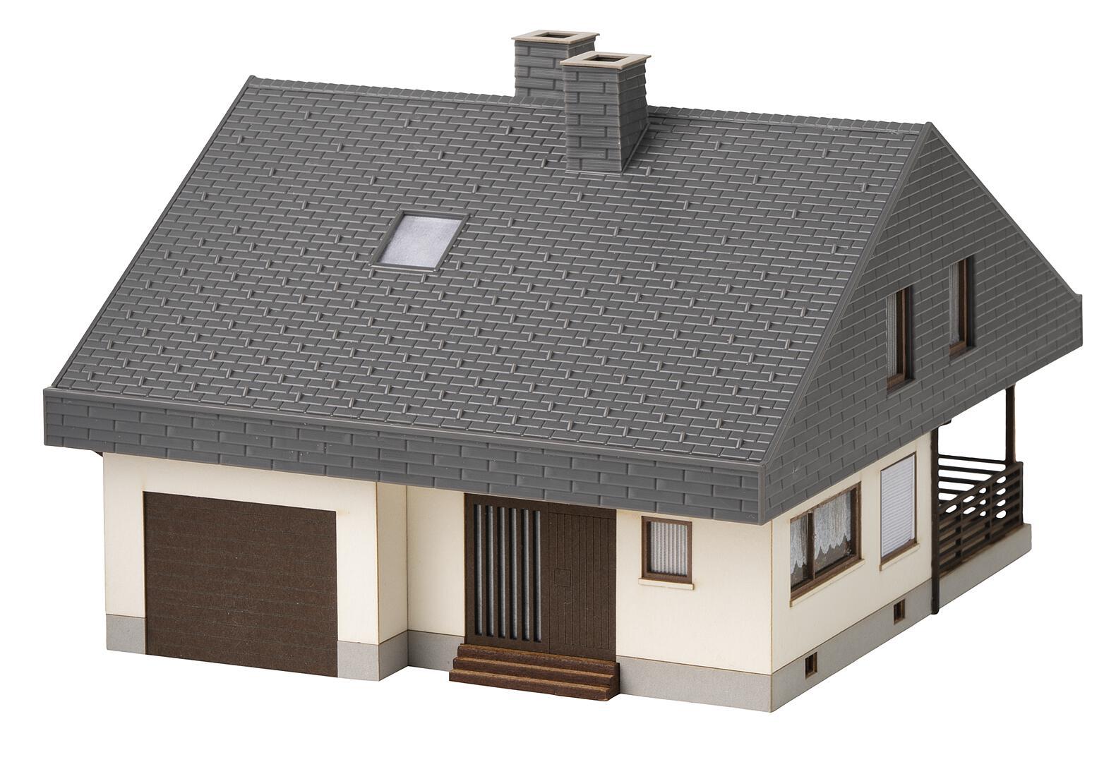 Bungalow Met Platen Dak