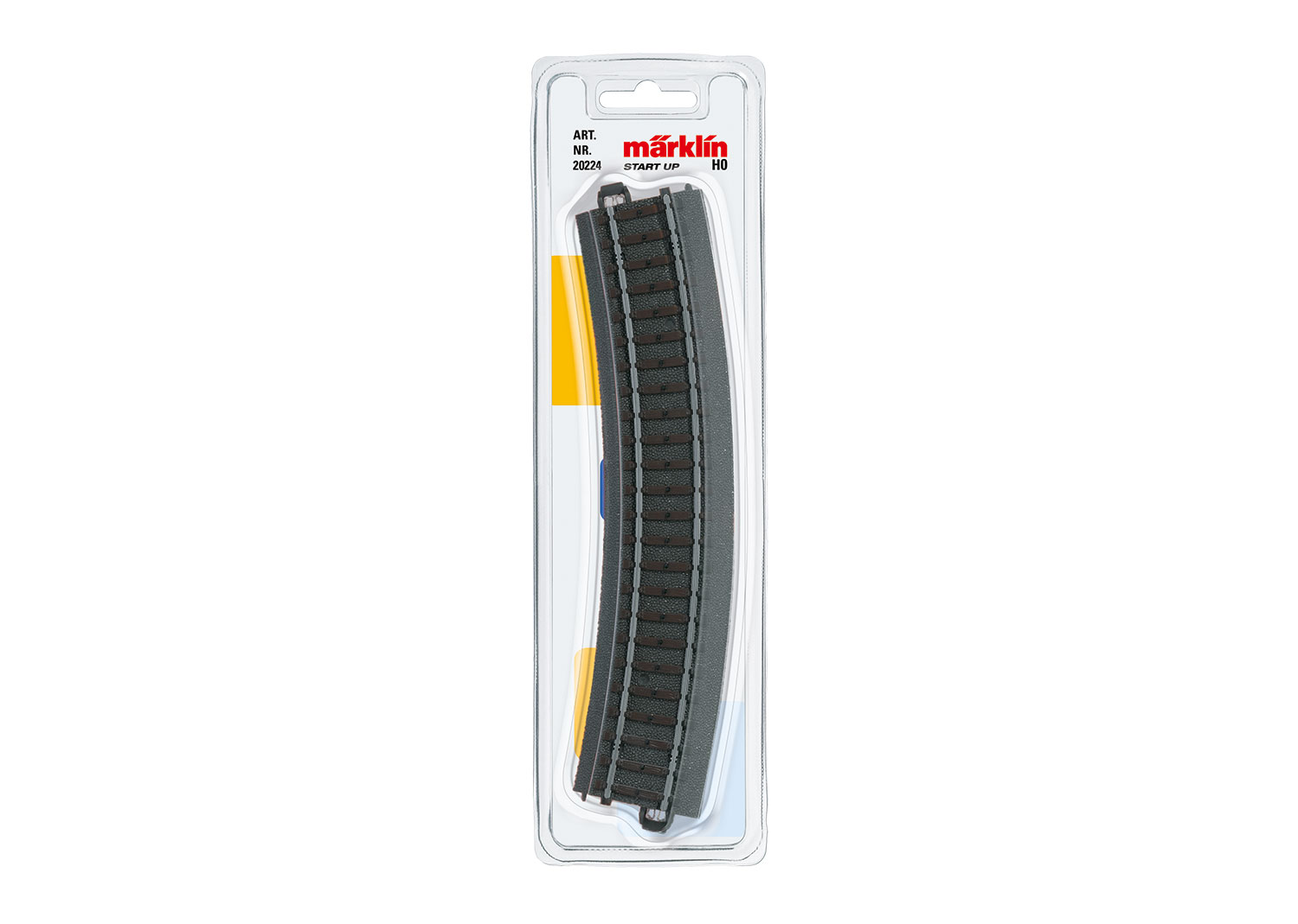 C-Gleis gebogen R2/24,3° (Wei