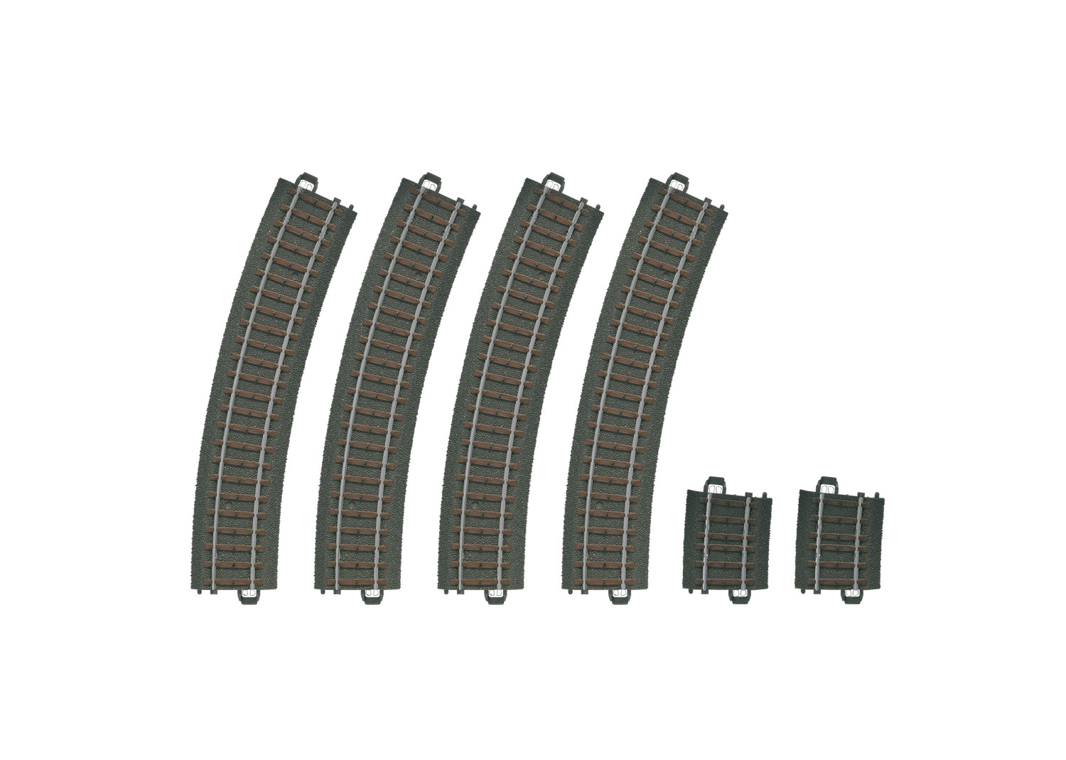 C-Gleis Set gebogen (2x 24206