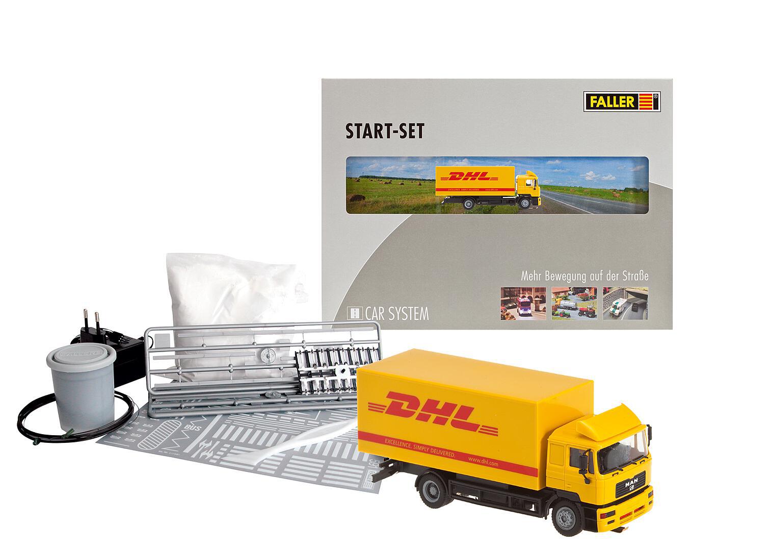 Car Systeem Start-Set Vrachtwagen Dhl