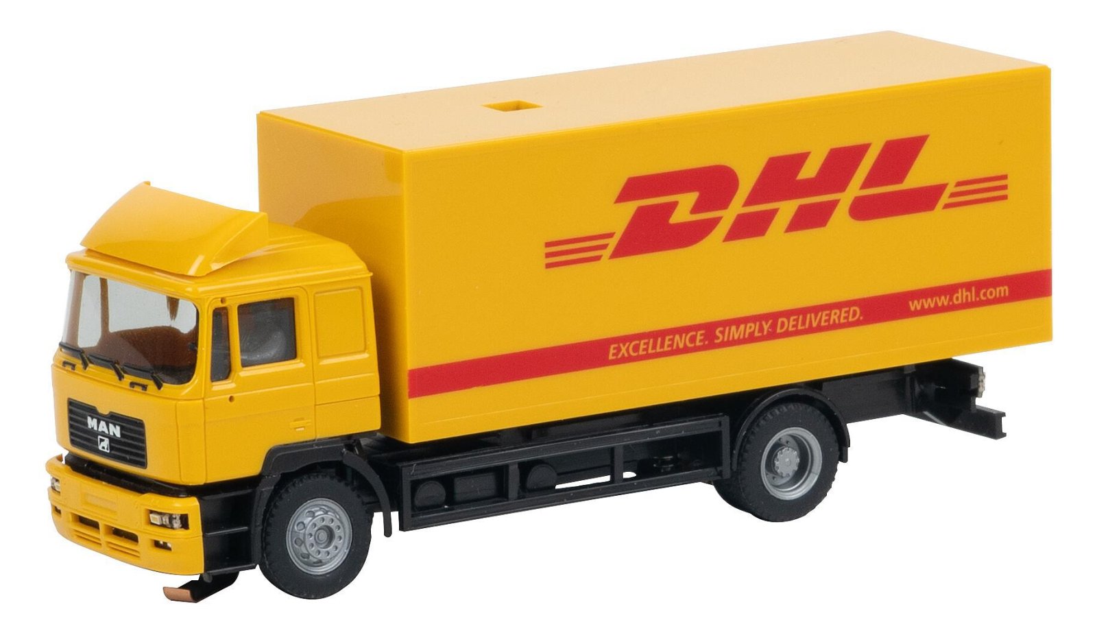 Car System Digitale Vrachtwagen Man F 2000 Dhl (Herpa)