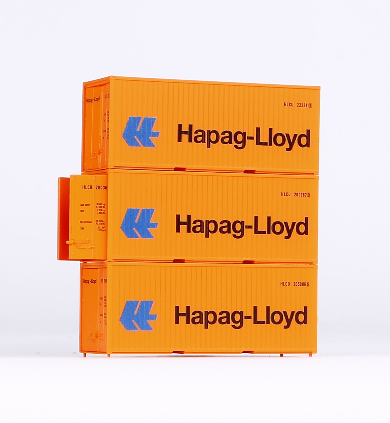 Container 3er-Set 20' Hapag Lloyd