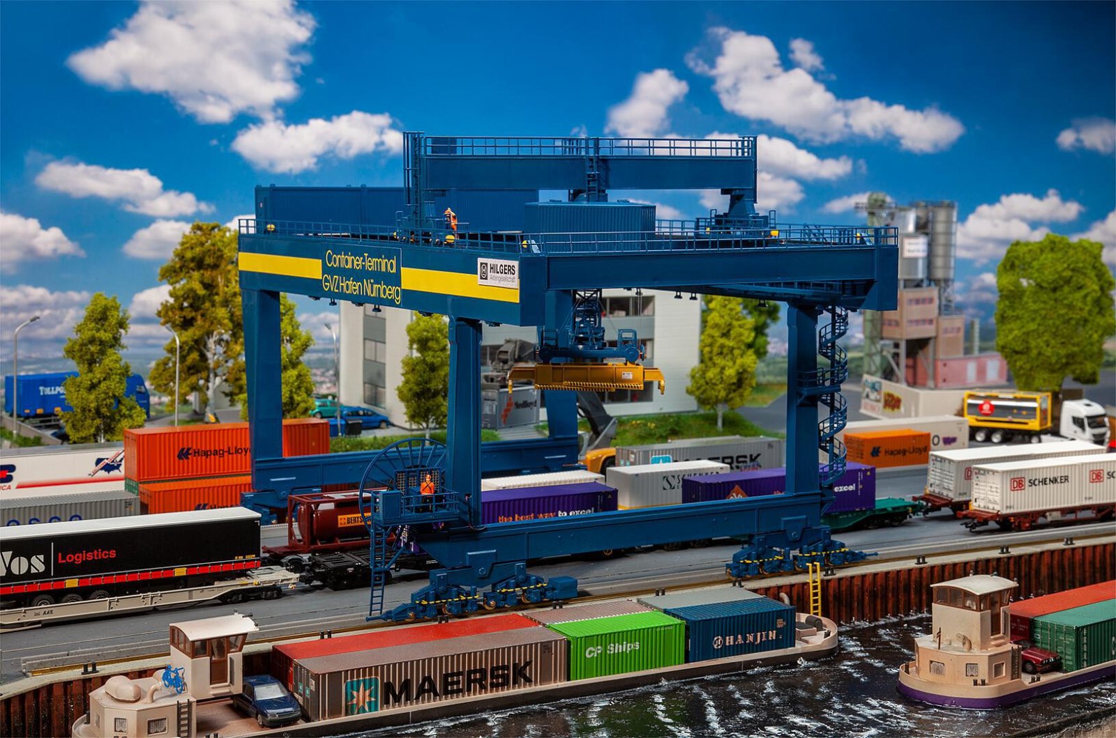 Containerbrug Gvz Hafen Nürnberg