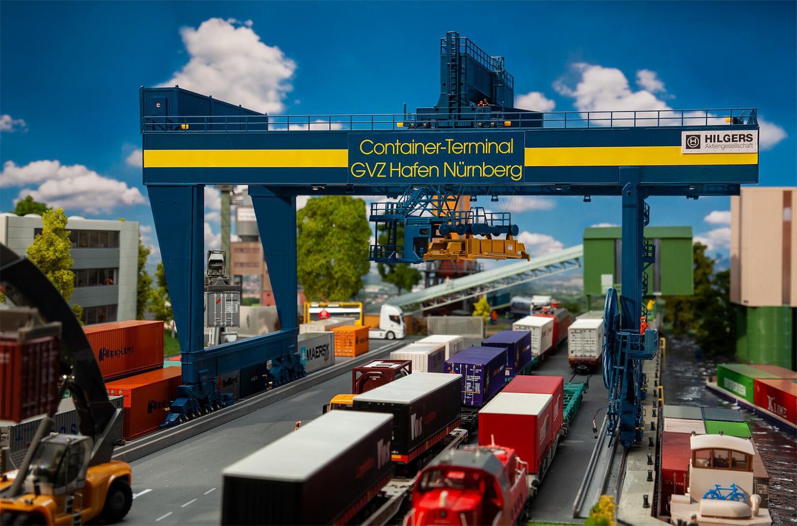 Containerbrug Gvz Hafen Nürnberg