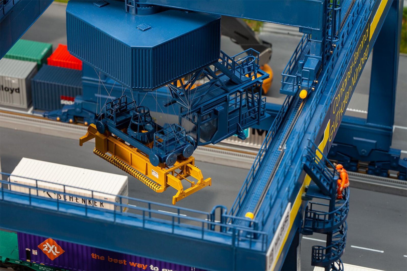 Containerbrug Gvz Hafen Nürnberg