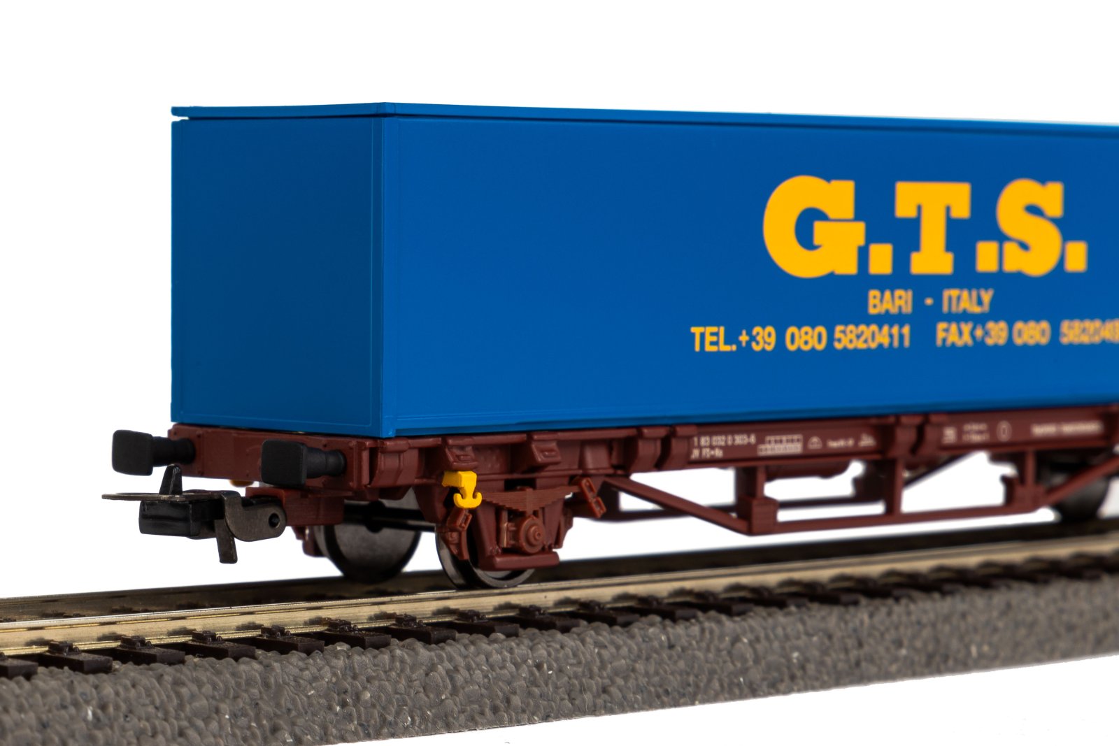 Containertragwg. 1x 40 Container GTS FS V