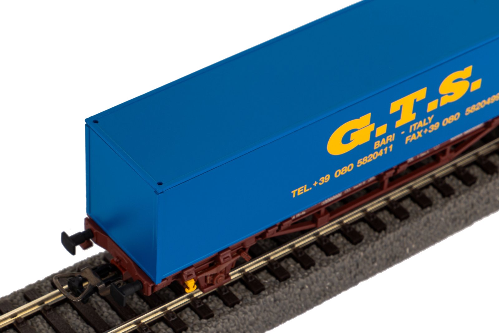Containertragwg. 1x 40 Container GTS FS V