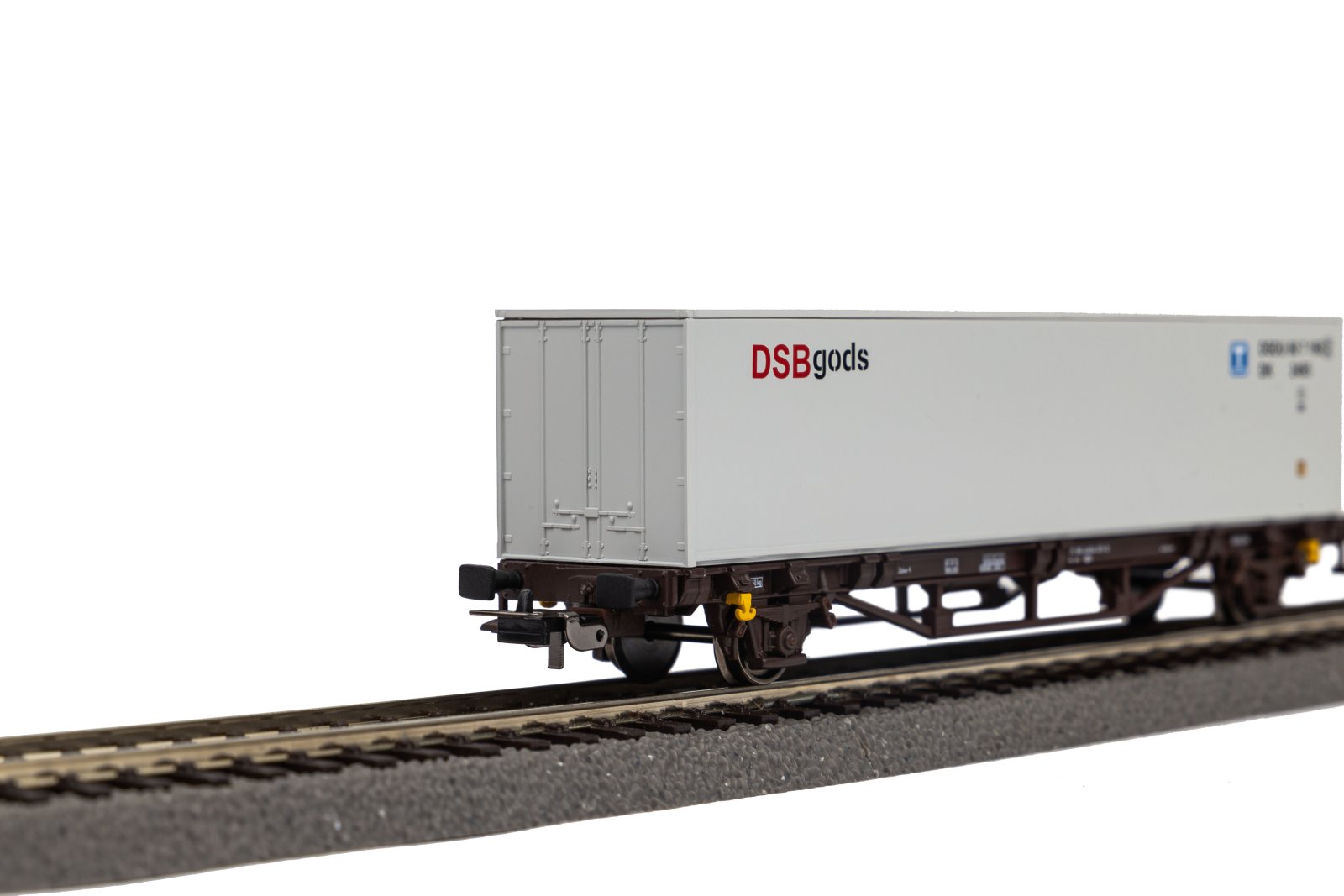 Containertragwg. Lgjs DSB  V, beladen mit 40`Container DSB