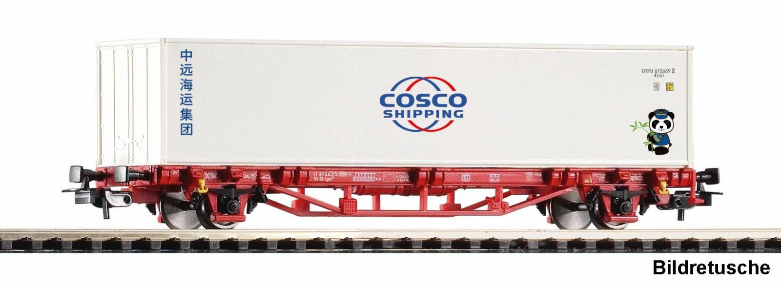 Containertragwg. Lgs DB AG  Cosco Container 40`` mit Panda VI