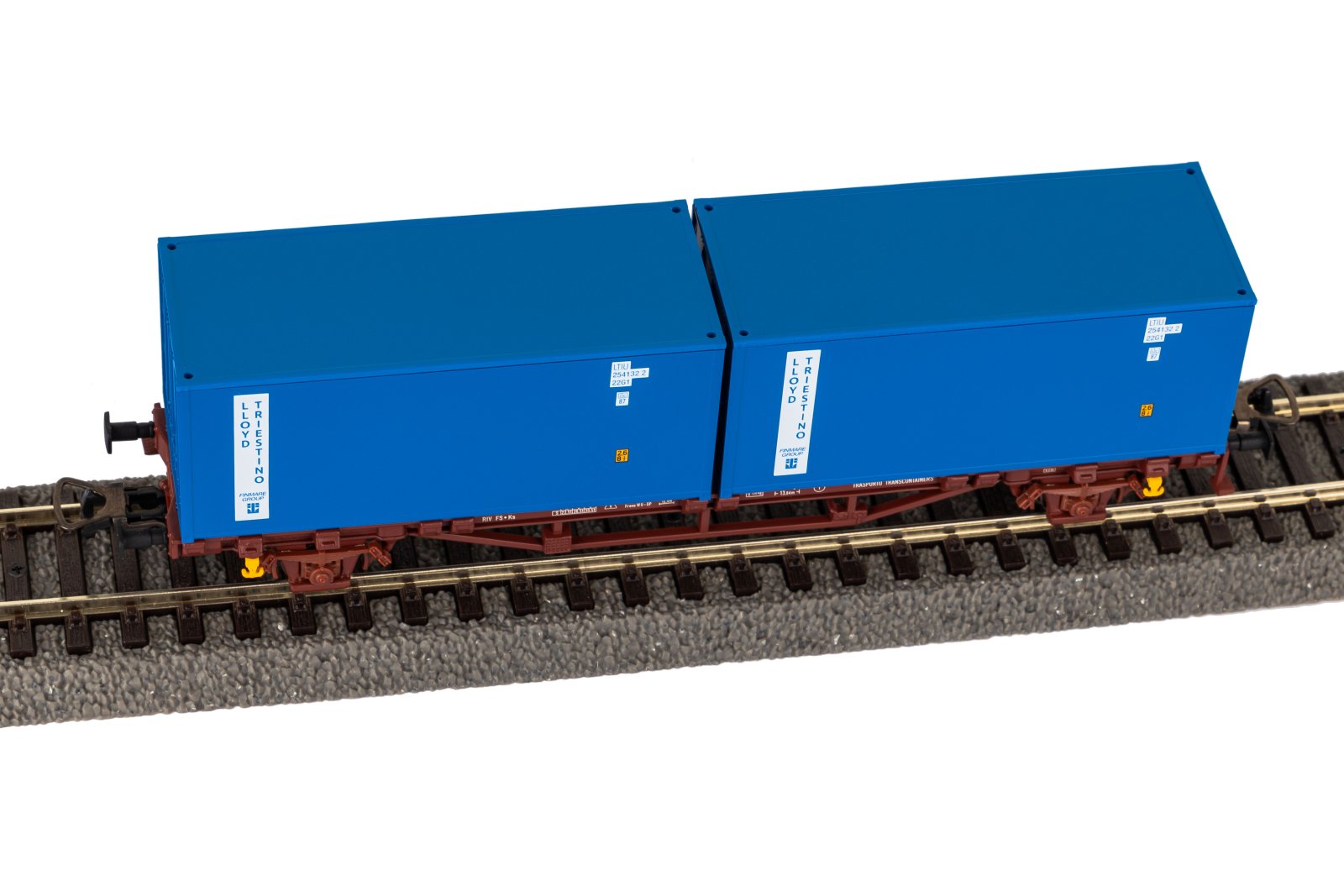 Containertragwg. mit 2x 20 Container FS IV