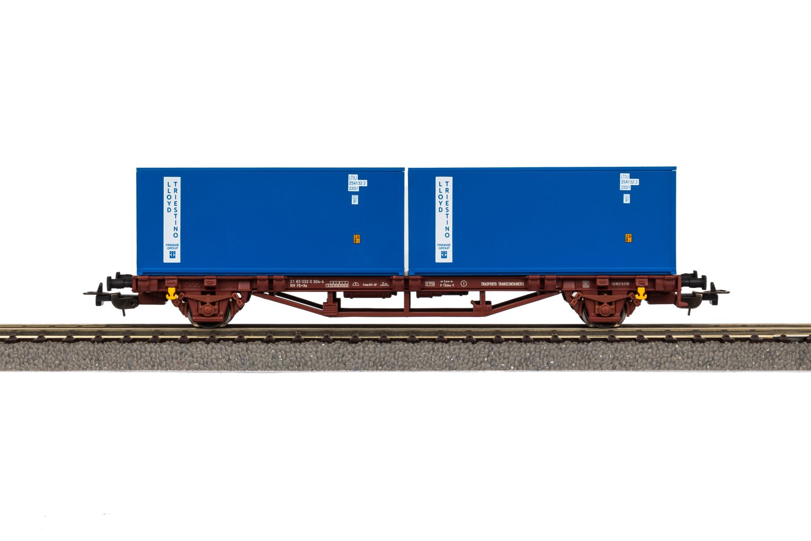 Containertragwg. mit 2x 20 Container FS IV