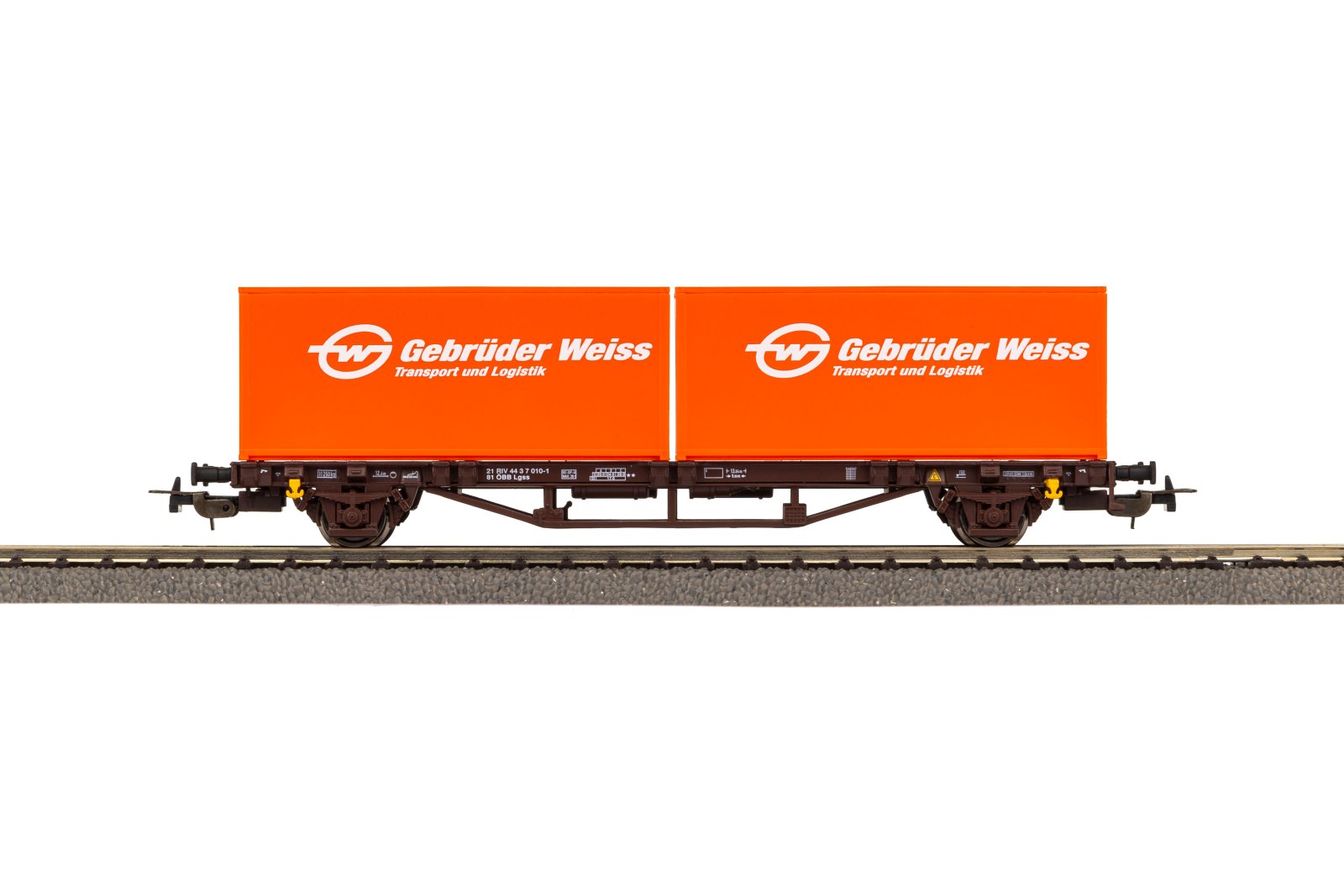 Containertrgwg. 2x20' ÖBB Gebr.Weiss V