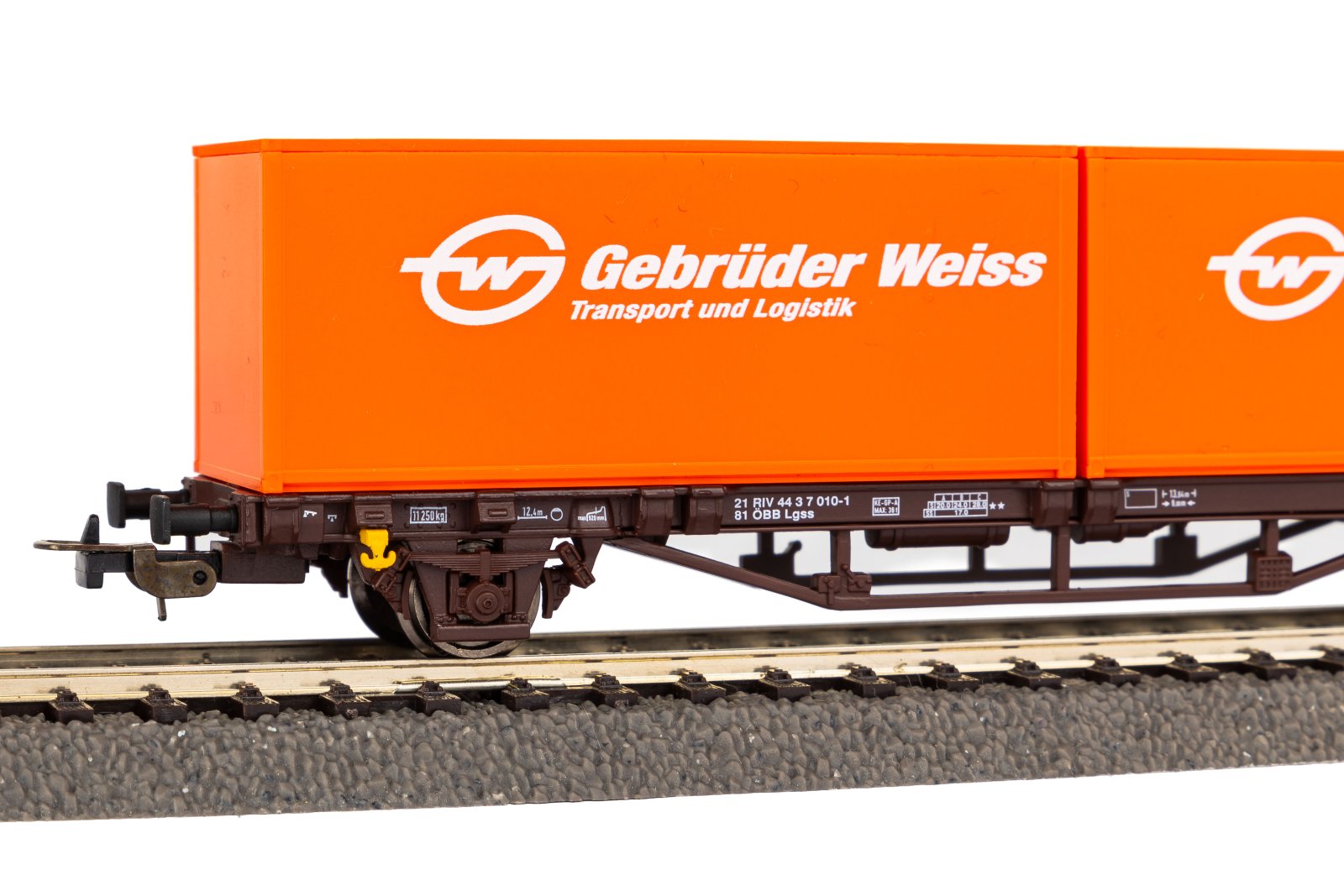 Containertrgwg. 2x20' ÖBB Gebr.Weiss V