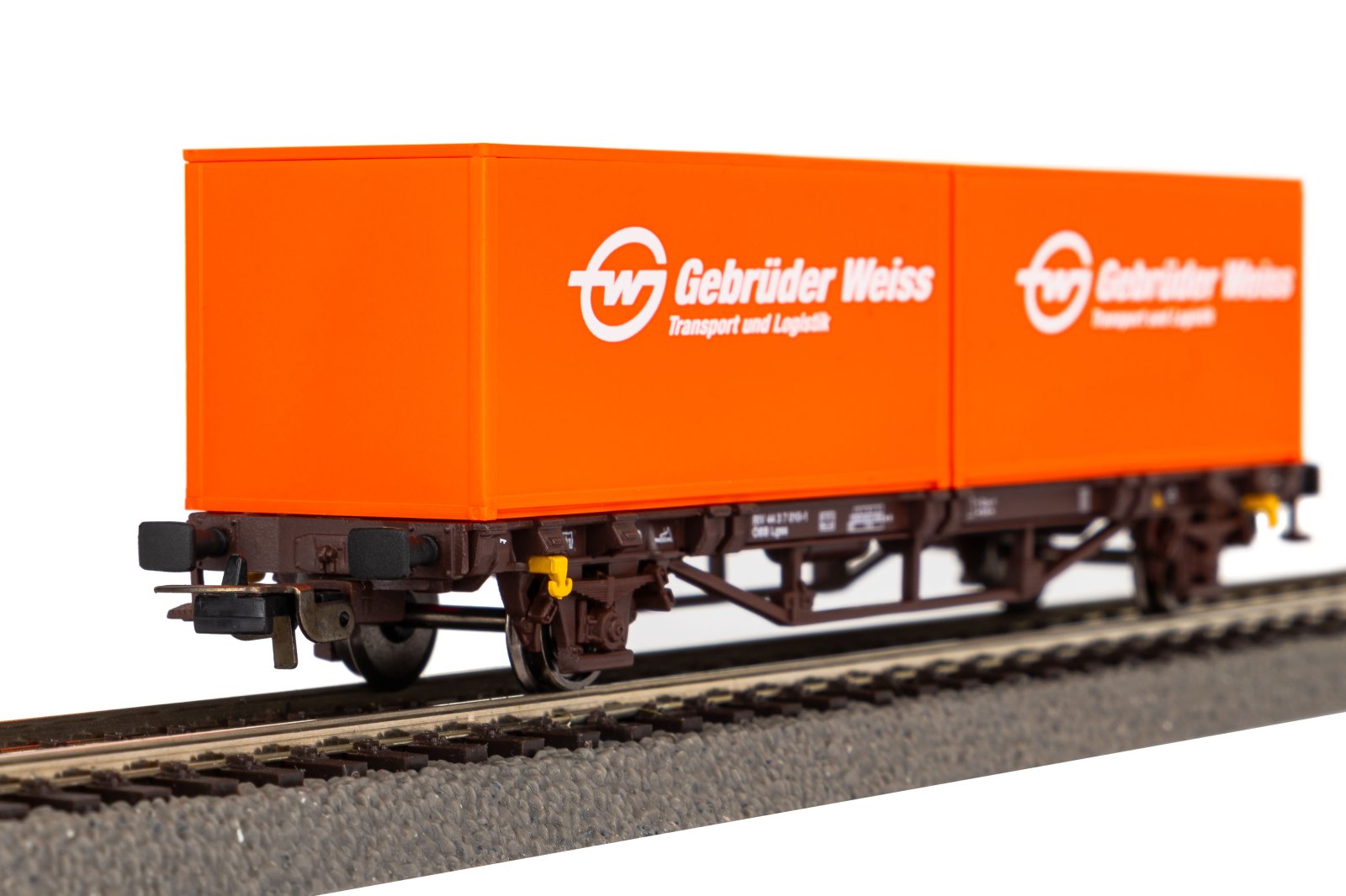 Containertrgwg. 2x20' ÖBB Gebr.Weiss V