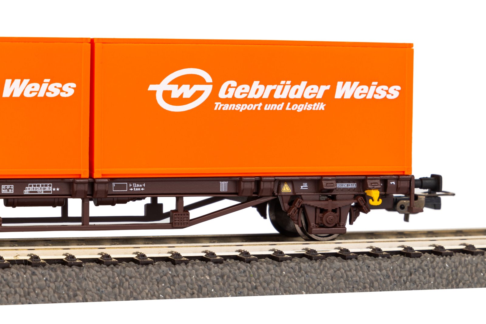 Containertrgwg. 2x20' ÖBB Gebr.Weiss V