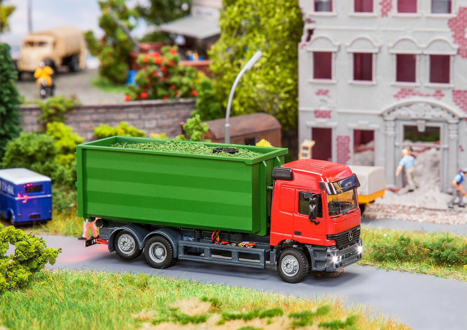 Cs Dig. Vrachtwagen Mb Actros Lh’96 Afrolcontainer