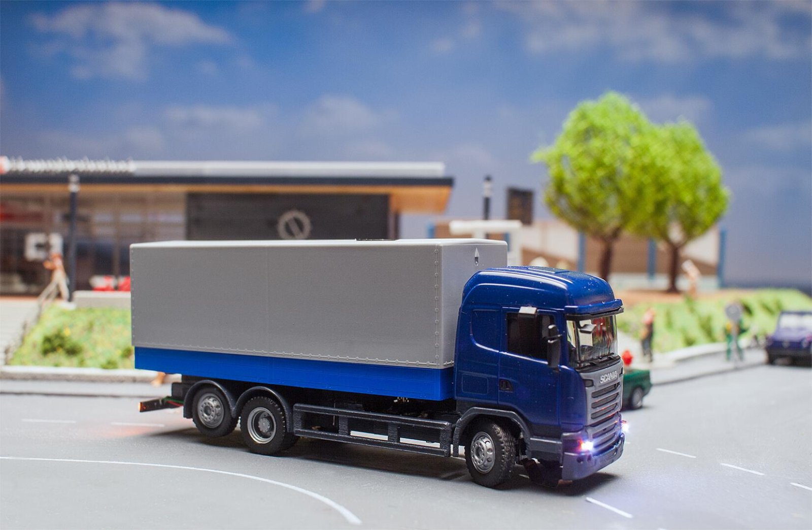 Cs Dig. Vrachtwagen Scania R 13 Hl (Herpa)